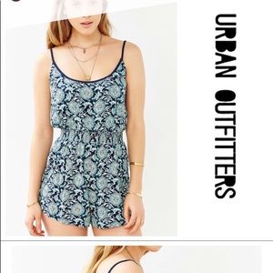 Urban outfitters patterned romper